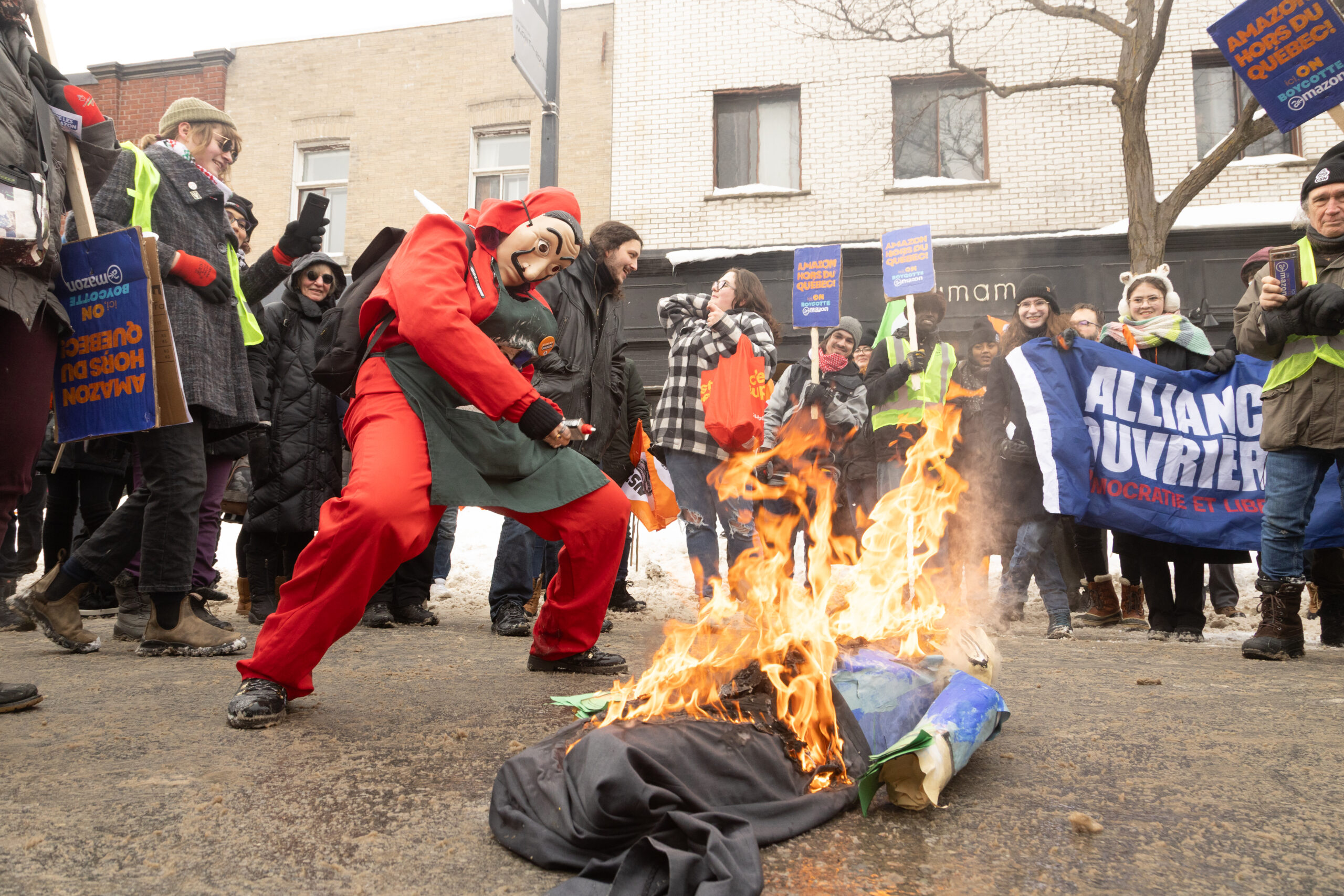Amazon Protests